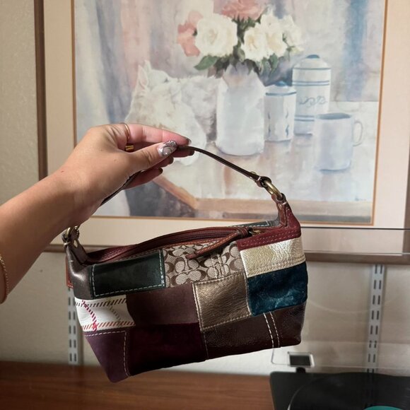 RARE Iconic Patchwork Coach Bag - Picture 3 of 5